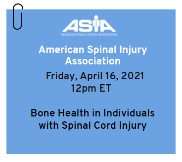 ASIA WEBINAR - American Spinal Injury Association