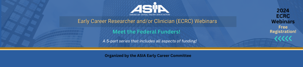 2024 ECRC “Meet the Funders” Webinar Series