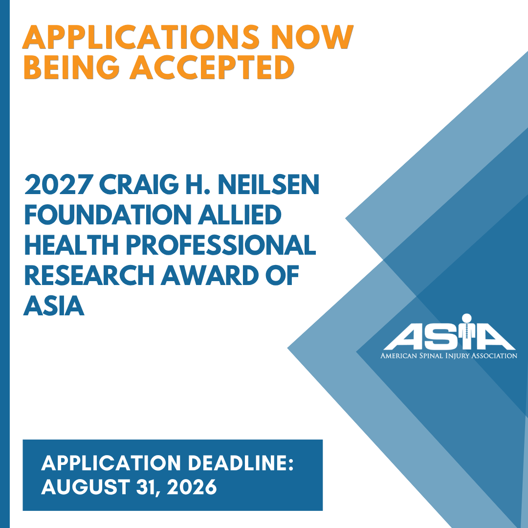Craig H Neilsen 2027 Award Graphic