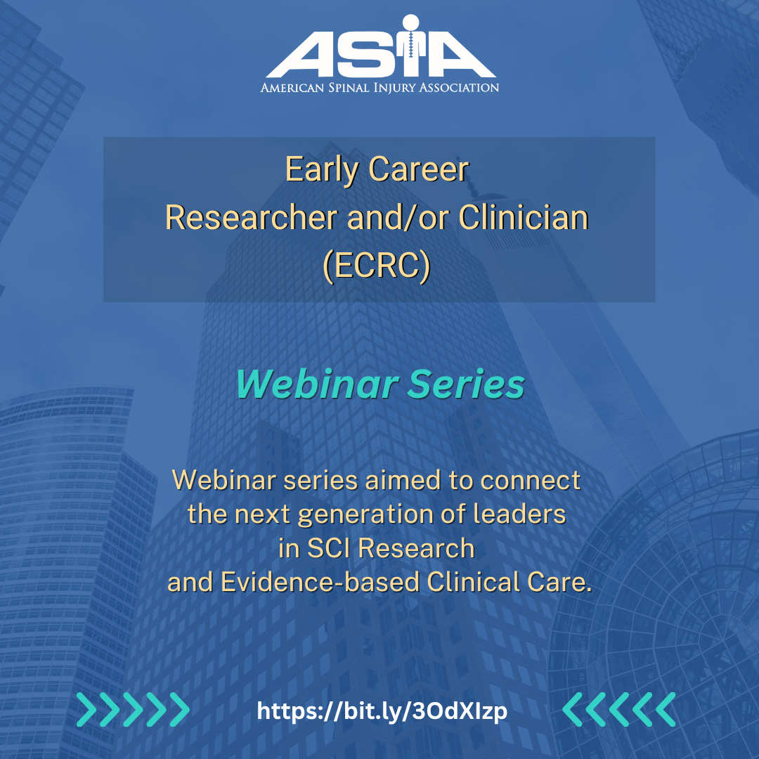 Early Career Researcher and/or Clinician Webinars 
