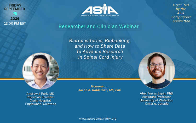 Sept. 25, 2026 Clinician Researcher Webinar Graphic